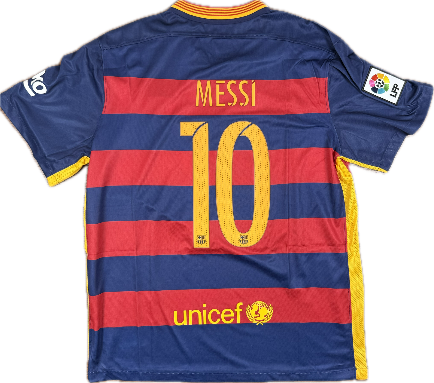 Lionel Messi Barcelona 2015/2016 Home Jersey