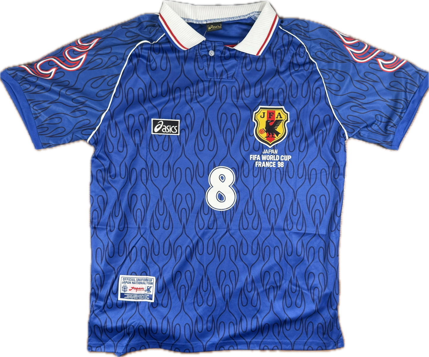 Hidetoshi Nakata Japan 1998 World Cup Home Jersey