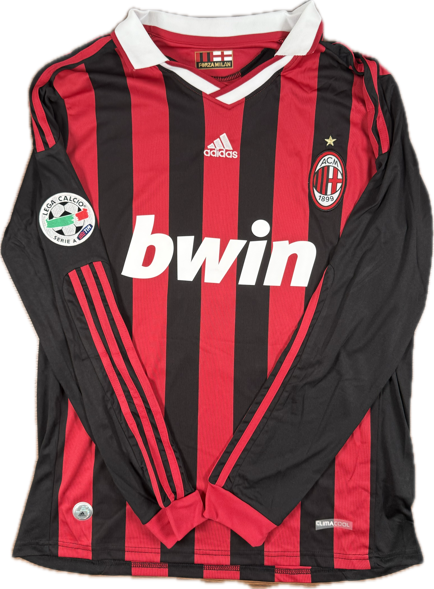 Ronaldinho 2009/2010 AC Milan Home Jersey