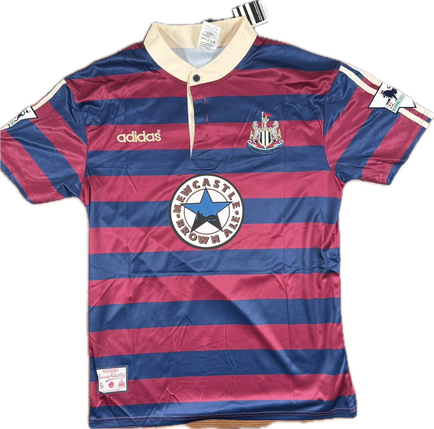 Retro Alan Shearer 1995/96 Newcastle United Auswärtstrikot (#9)
