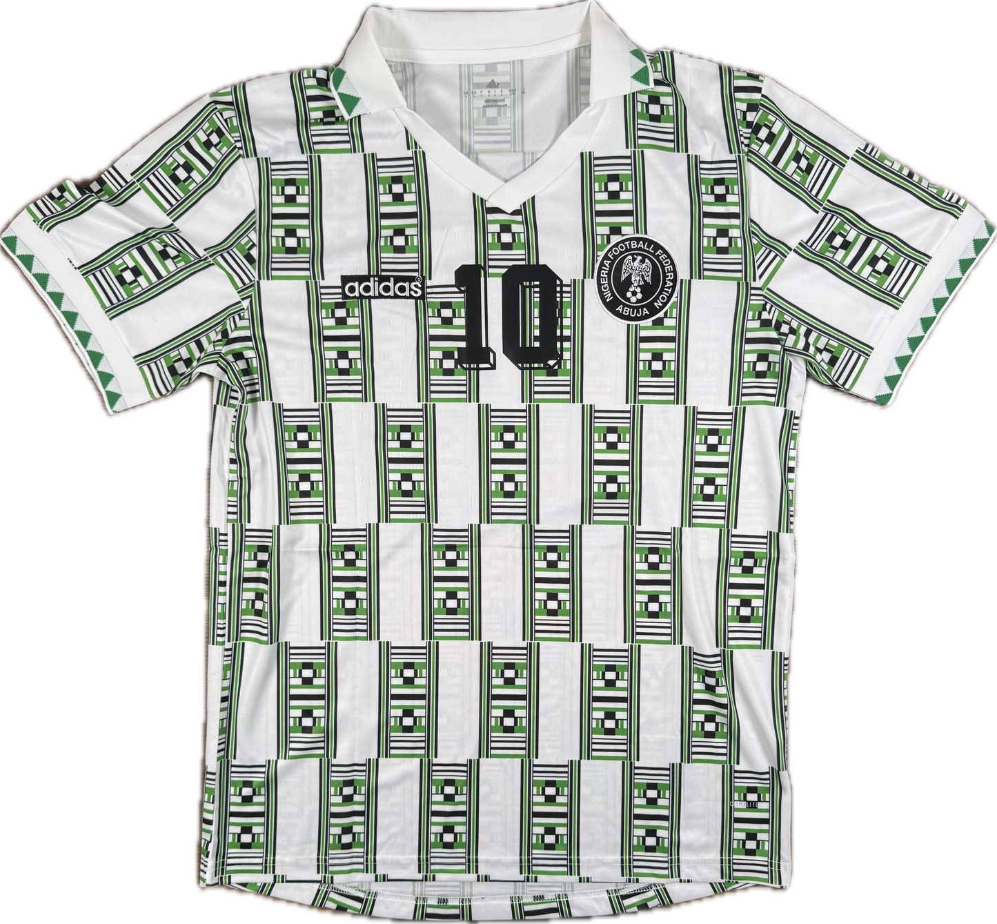 Jay-Jay Okocha Nigeria 1994 World Cup Home Jersey