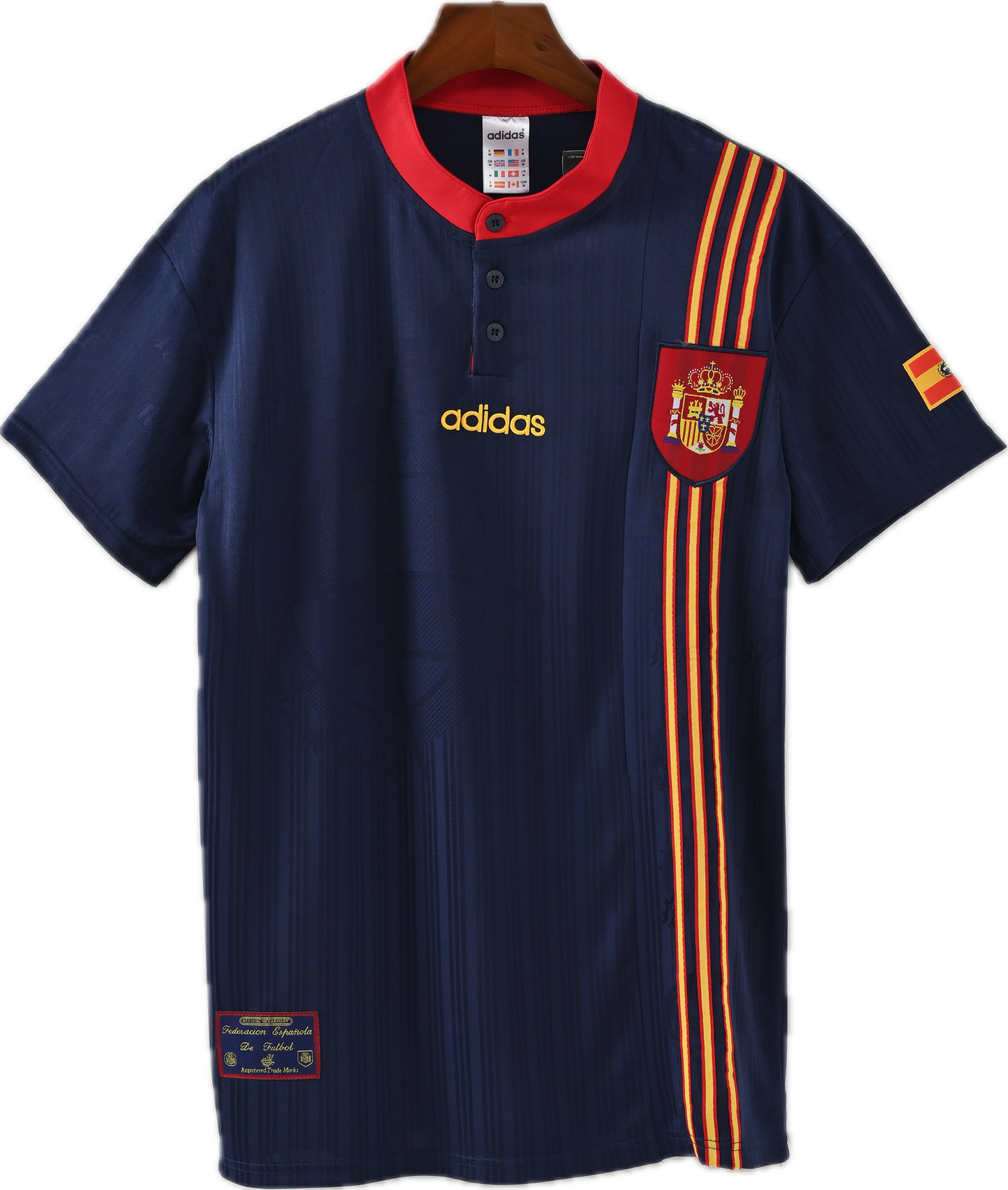 1996 Spain Away Jersey
