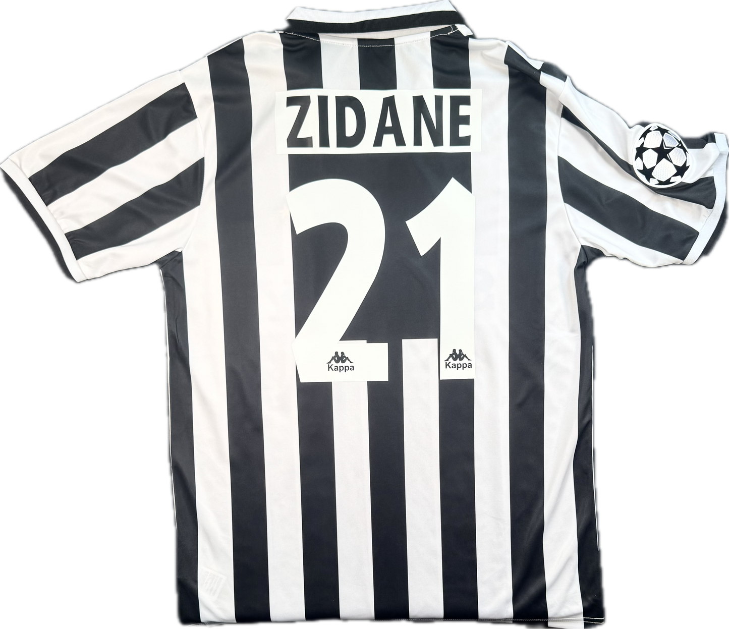 Retro Zinedine Zidane 1996-1997 Juventus Home Jersey