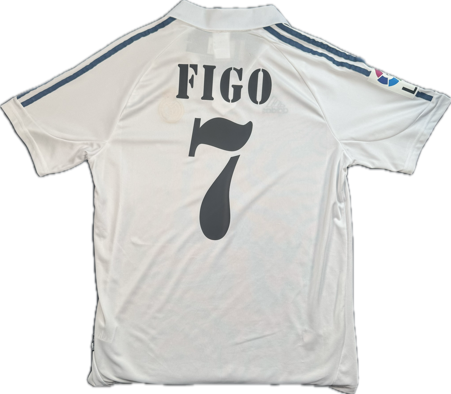 Retro Luís Figo 2001/2002 Real Madrid Home Jersey (#7)