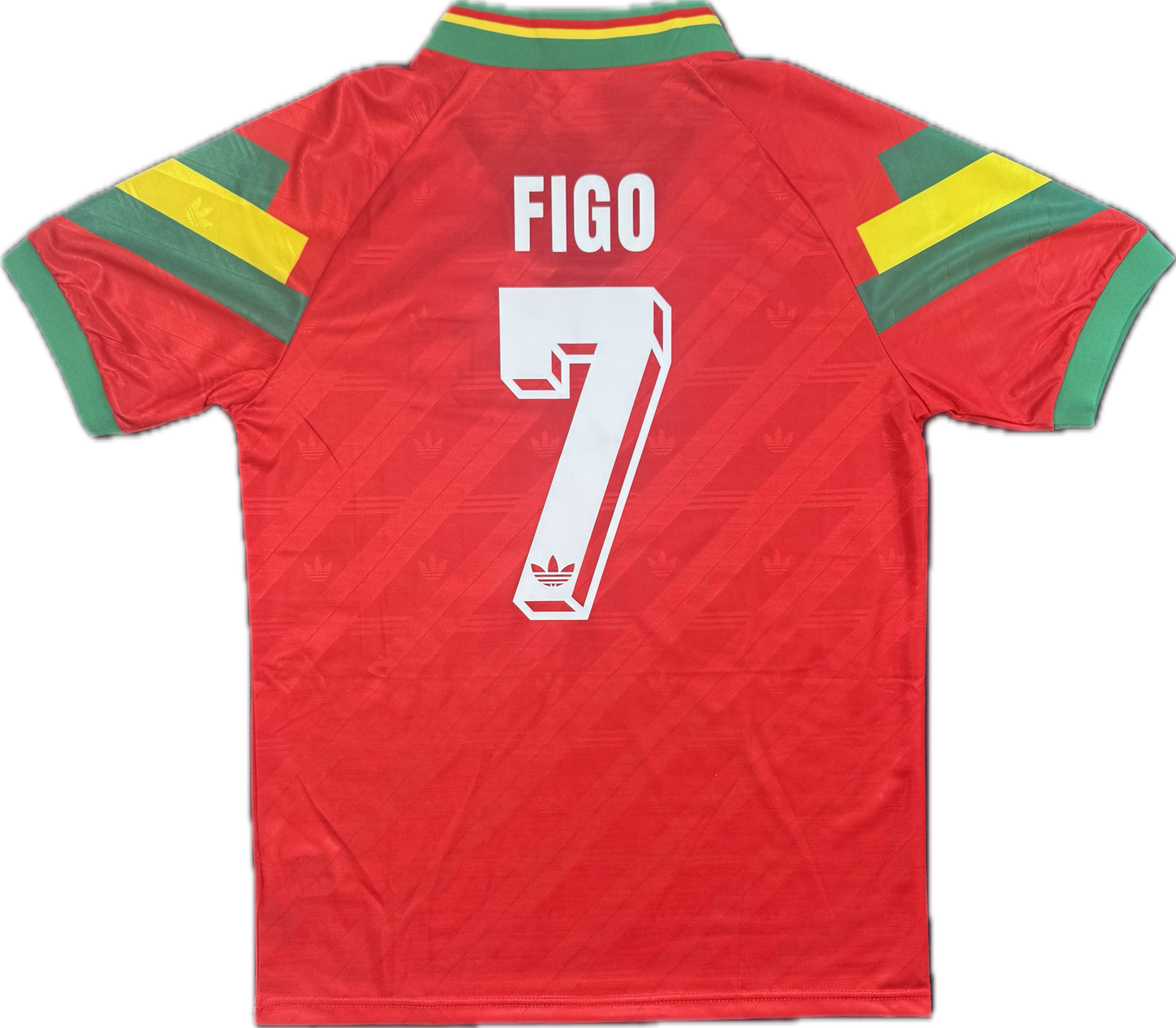 Retro Luís Figo 1992/1993 Portugal Home Jersey (#7)