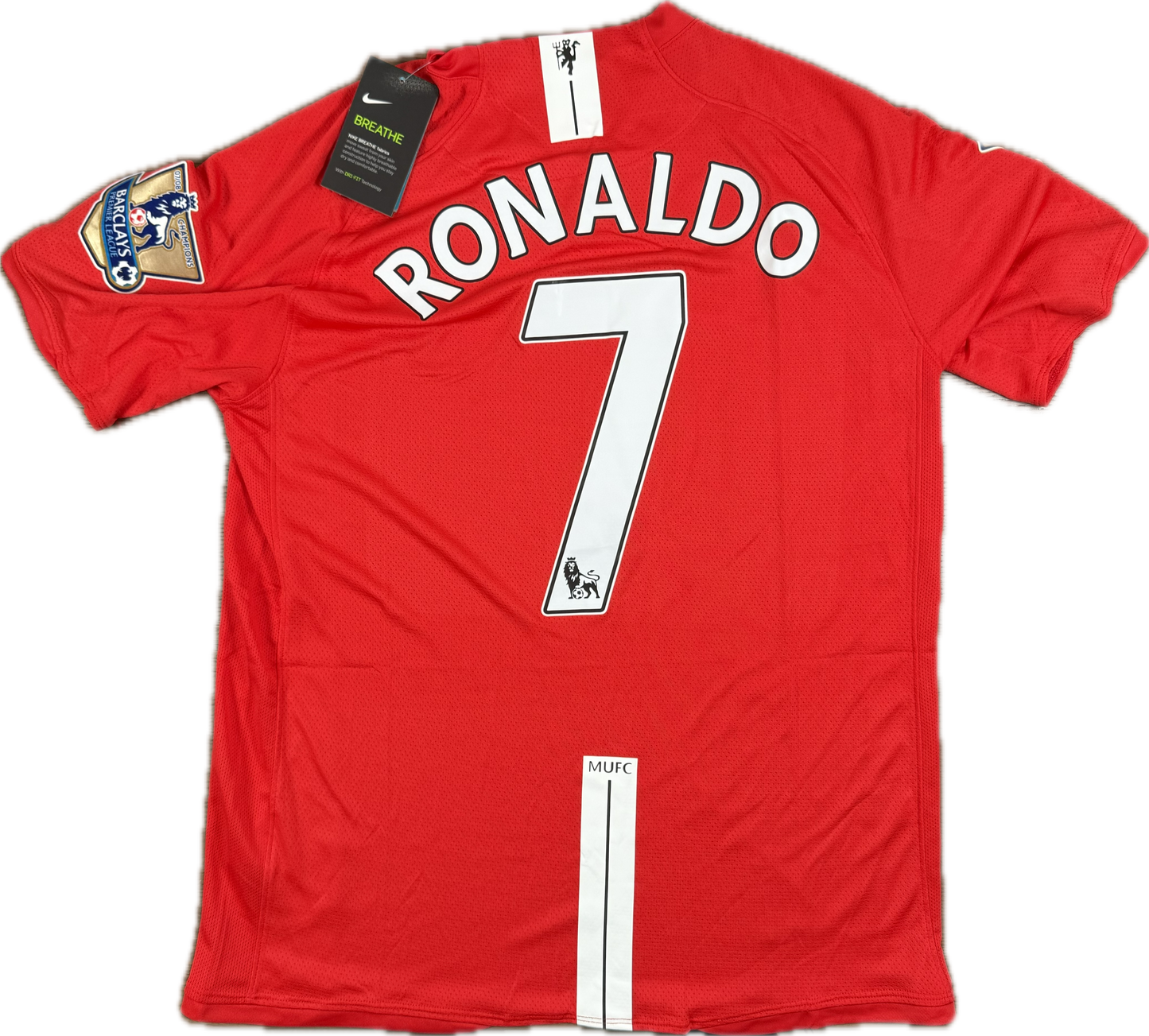 Cristiano Ronaldo Manchester United 2007/2008 Home Jersey