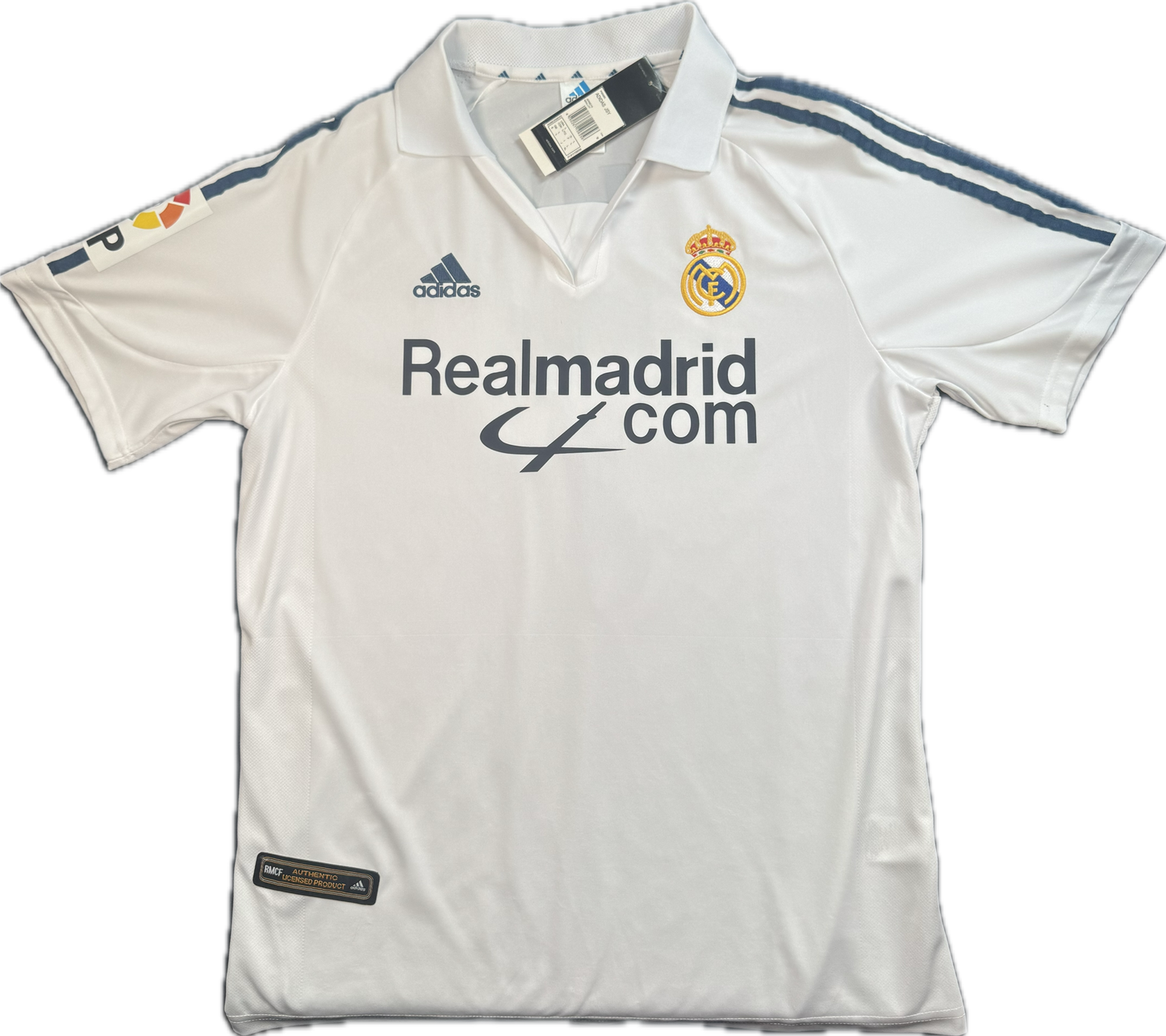 Retro Luís Figo 2001/2002 Real Madrid Home Jersey (#7)