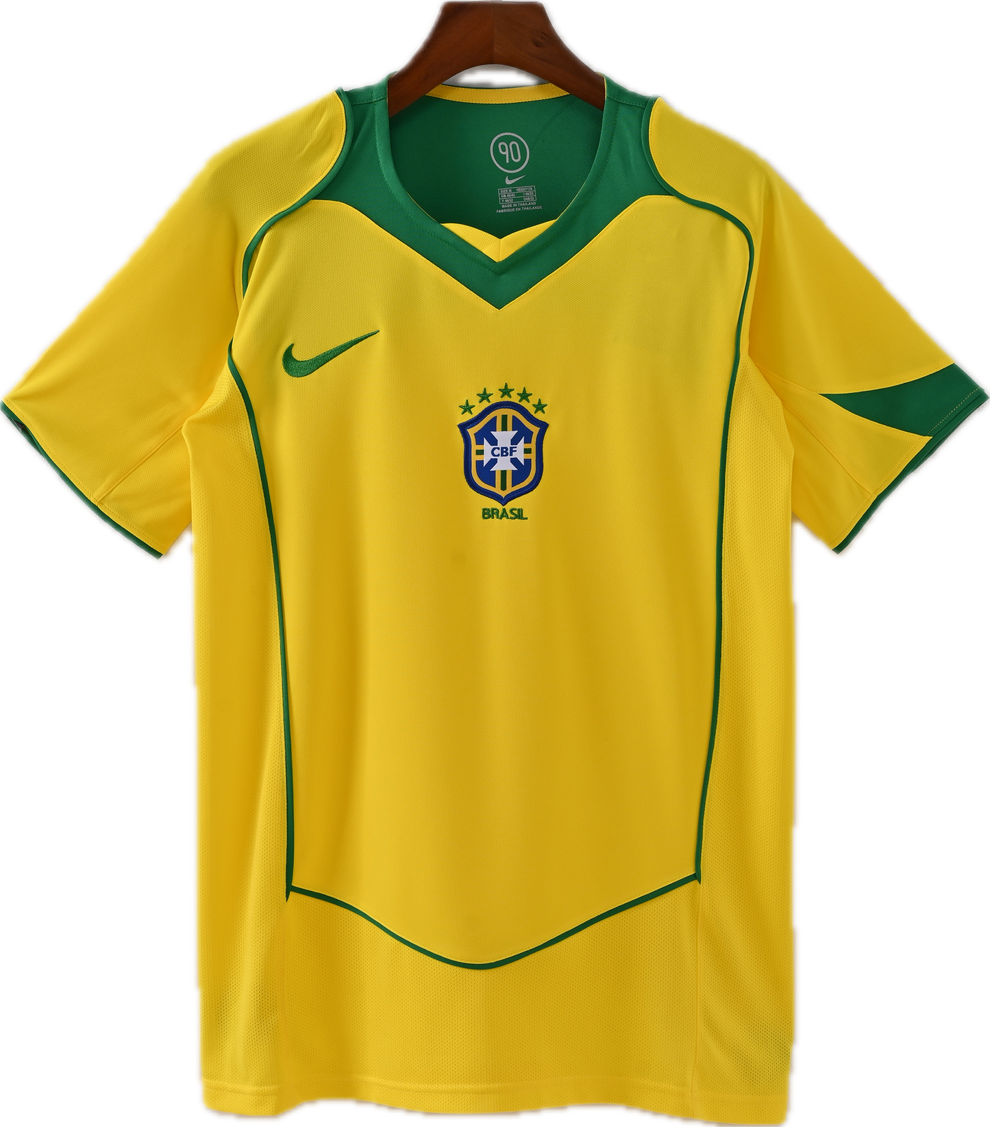 2004 Brazil Home Jersey