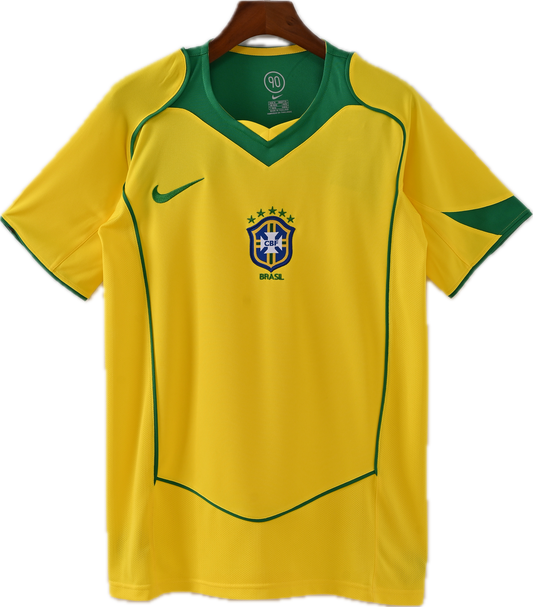 2004 Brazil Home Jersey