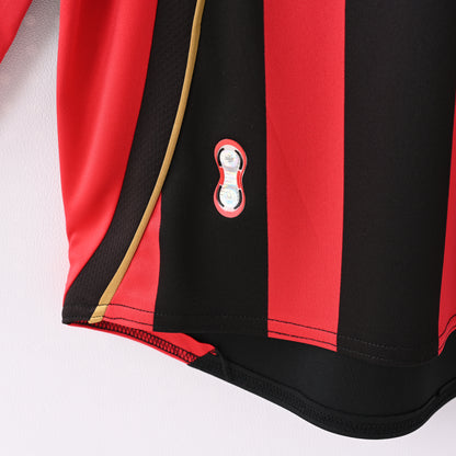 2006/07 AC Milan Home Jersey (Long Sleeve)