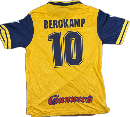 Dennis Bergkamp Arsenal 1996/1997 Away Jersey
