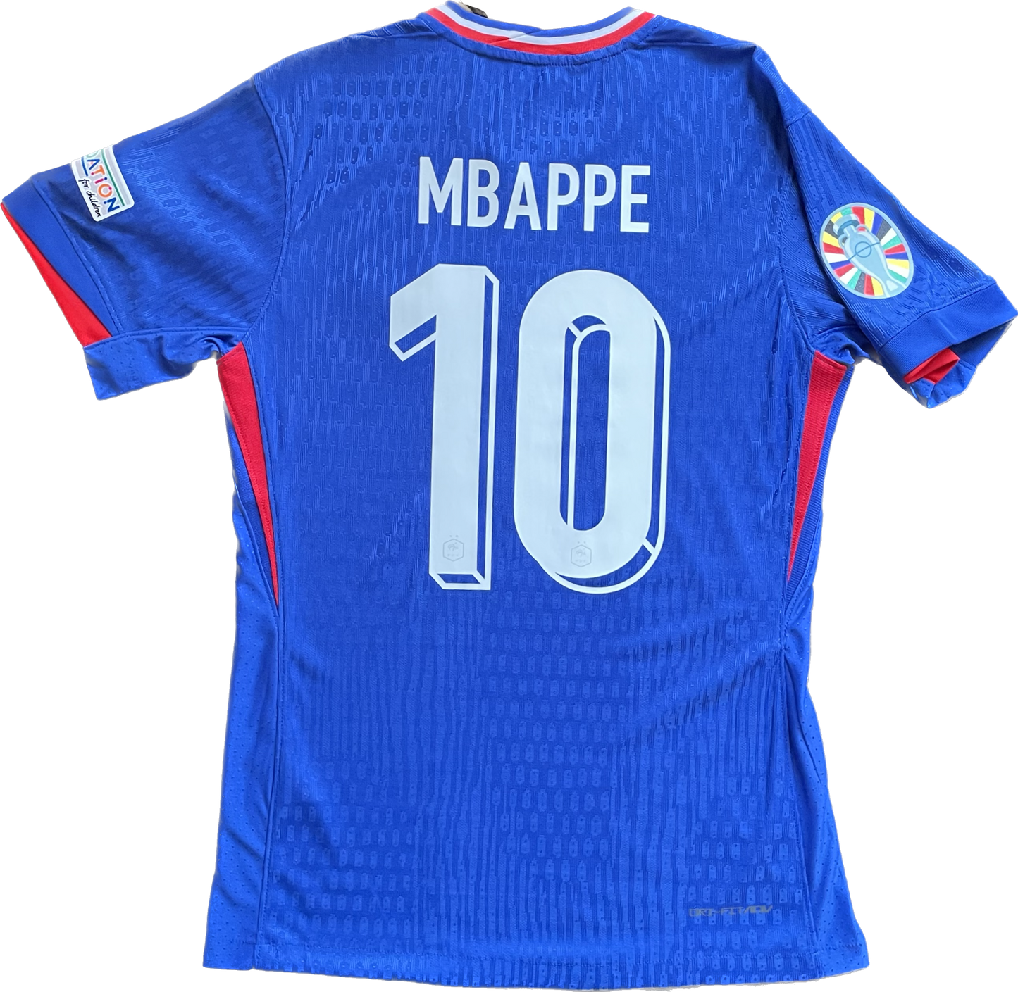 Camiseta Kylian Mbappé 2024 UEFA Euro Francia Local (Número 10)