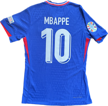 Camiseta Kylian Mbappé 2024 UEFA Euro Francia Local (Número 10)