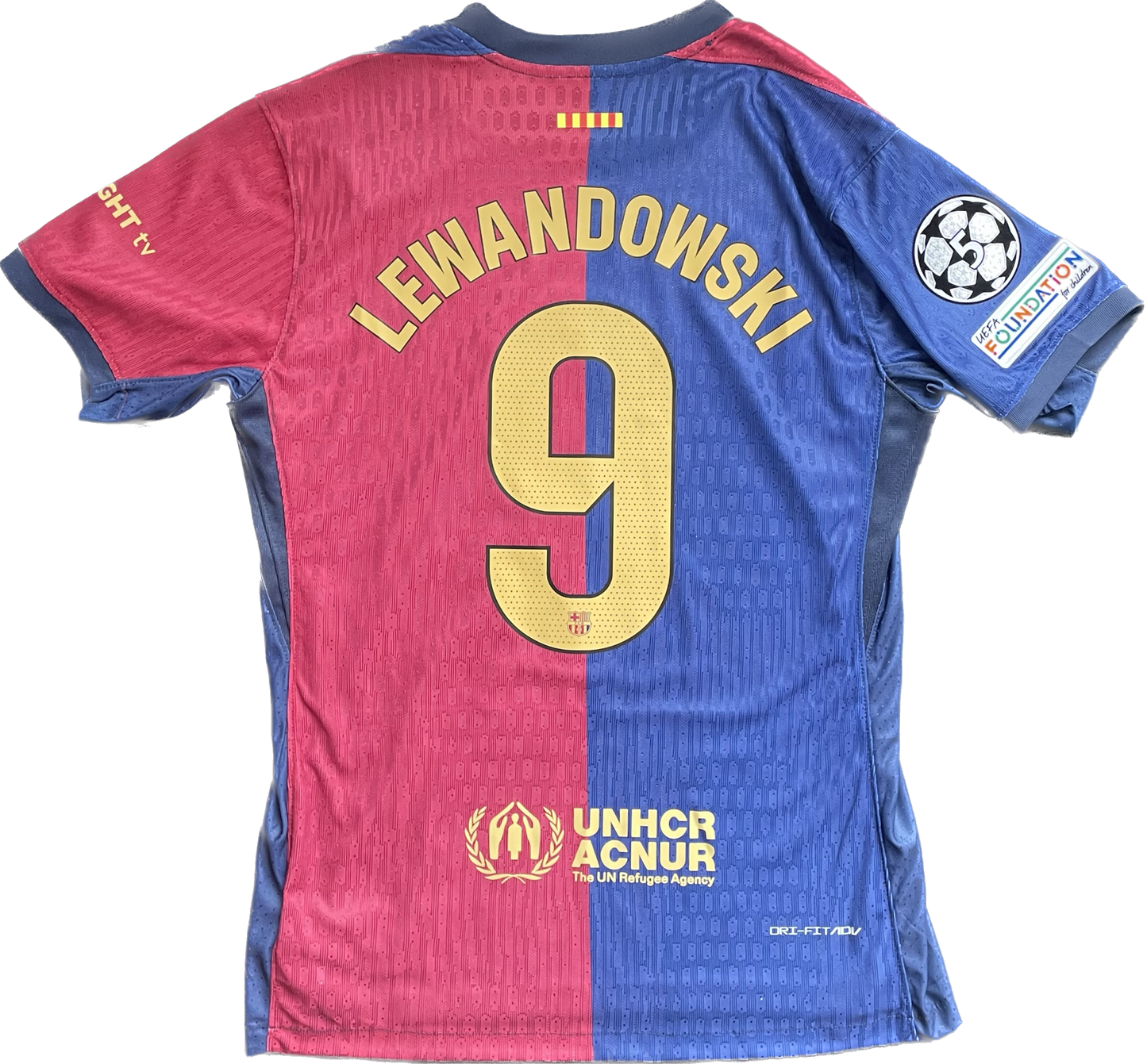 Camiseta de local del Barcelona de Robert Lewandowski 2024/25
