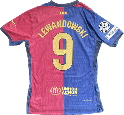 Camiseta de local del Barcelona de Robert Lewandowski 2024/25