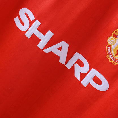 1989/90 Manchester United Home Jersey