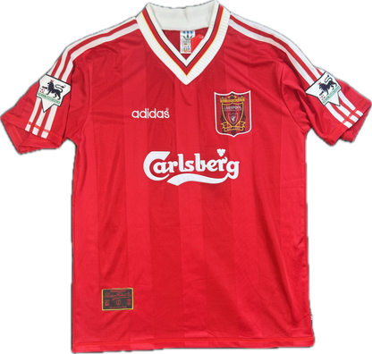 Retro Robbie Fowler 1995/1996 Liverpool Home Jersey (#9)