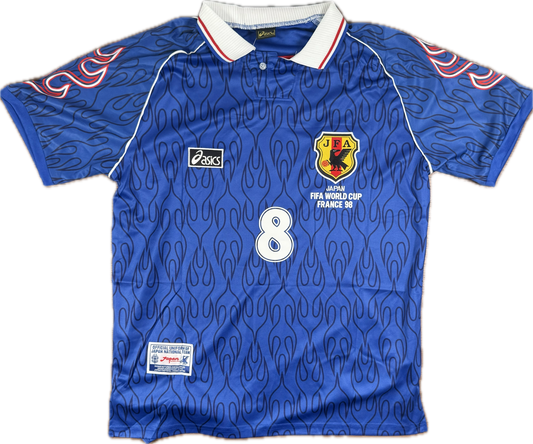 Hidetoshi Nakata Japan 1998 World Cup Home Jersey