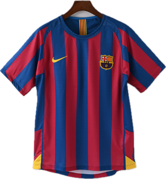 Ronaldinho 2005/06 Barcelona Home Jersey