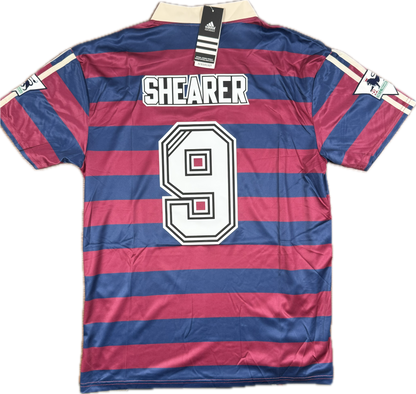 Retro Alan Shearer 1995/96 Newcastle United Auswärtstrikot (#9)