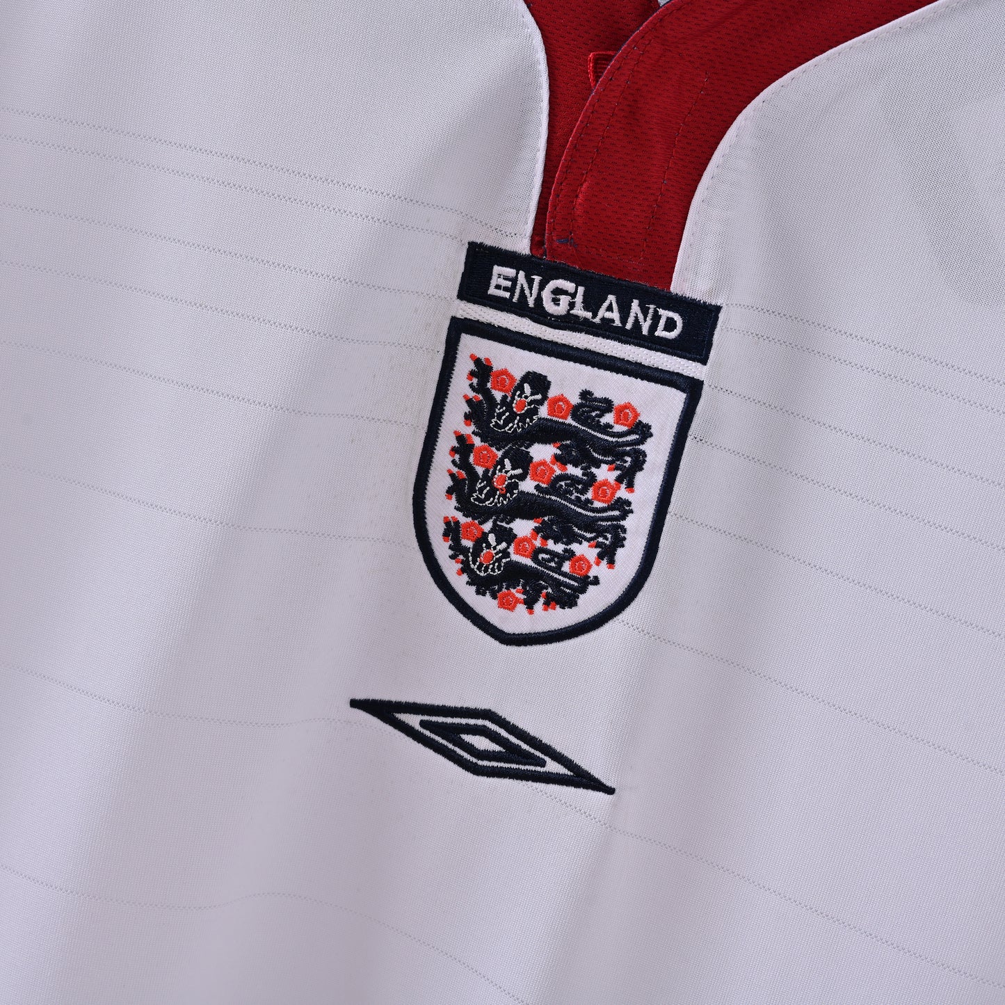 2004 England Home Jersey