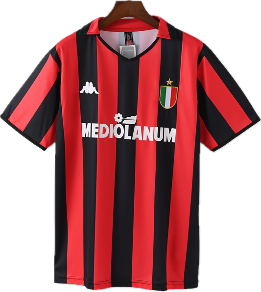 Marco van Basten AC Milan 1989/1990 Home Jersey