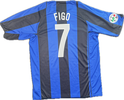 Camiseta retro de local del Inter de Milán 2004/2005 Luís Figo (#7)