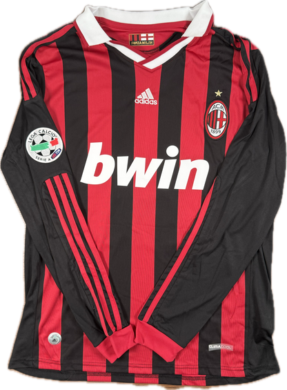 Ronaldinho 2009/2010 AC Milan Home Jersey