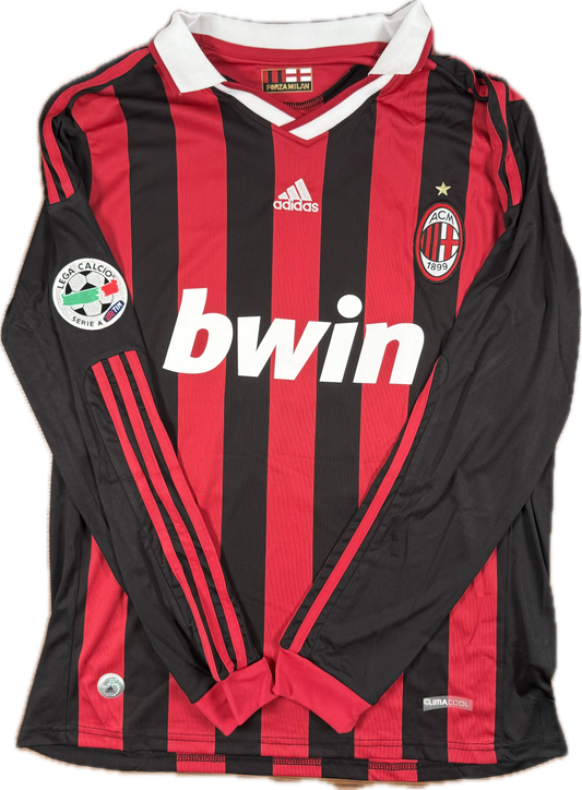 Ronaldinho 2009/2010 AC Milan Home Jersey