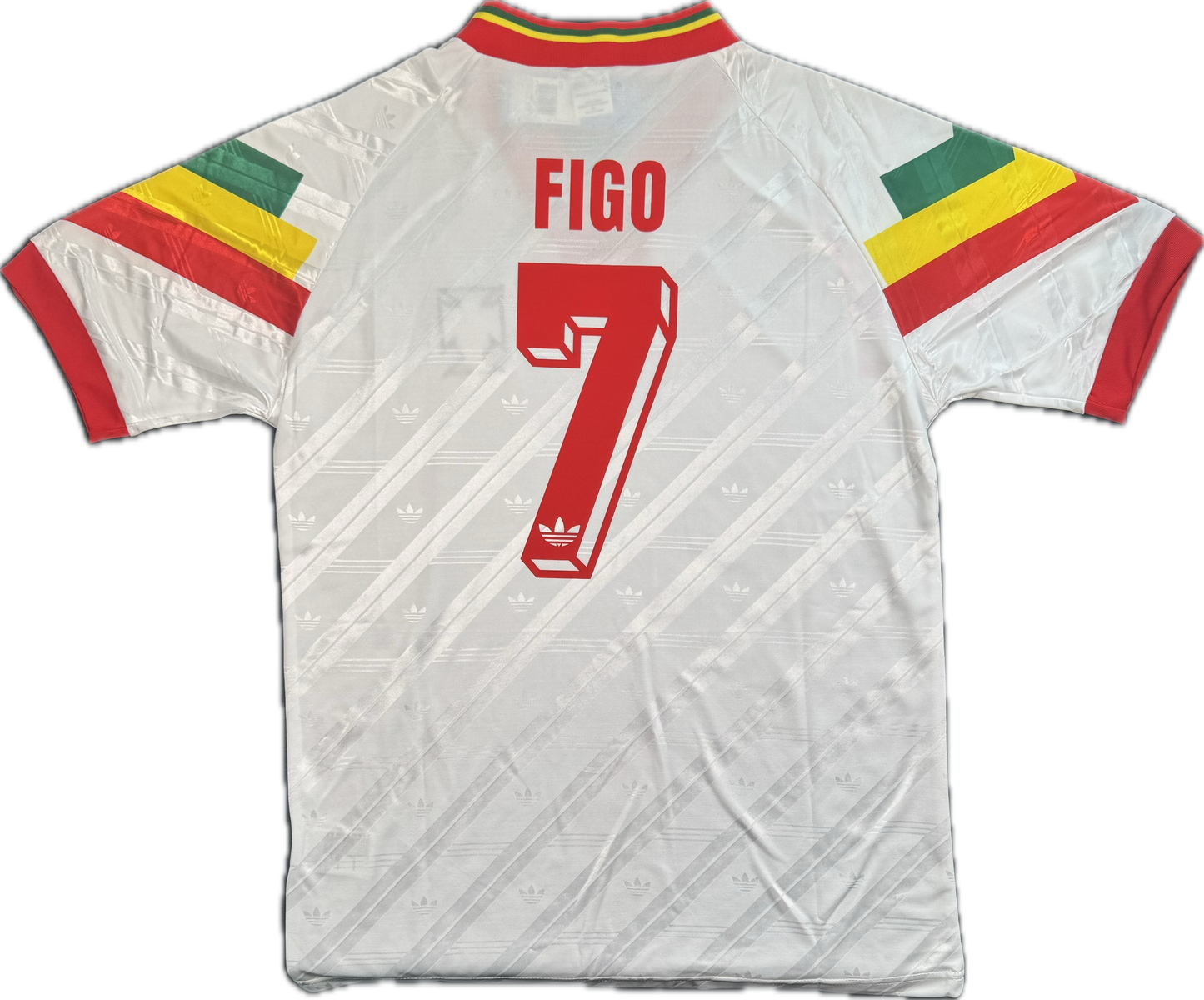 Camiseta retro Luís Figo 1992/1993 Portugal visitante (n.° 7)
