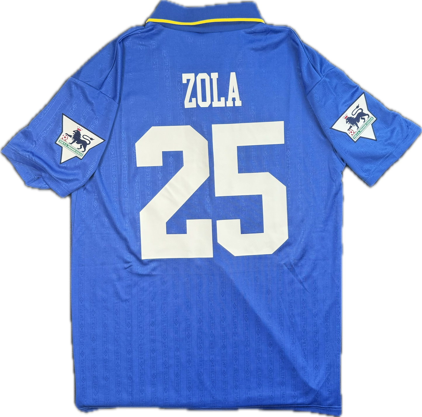 Retro Gianfranco Zola 1996-1997 Chelsea Heimtrikot (#25)