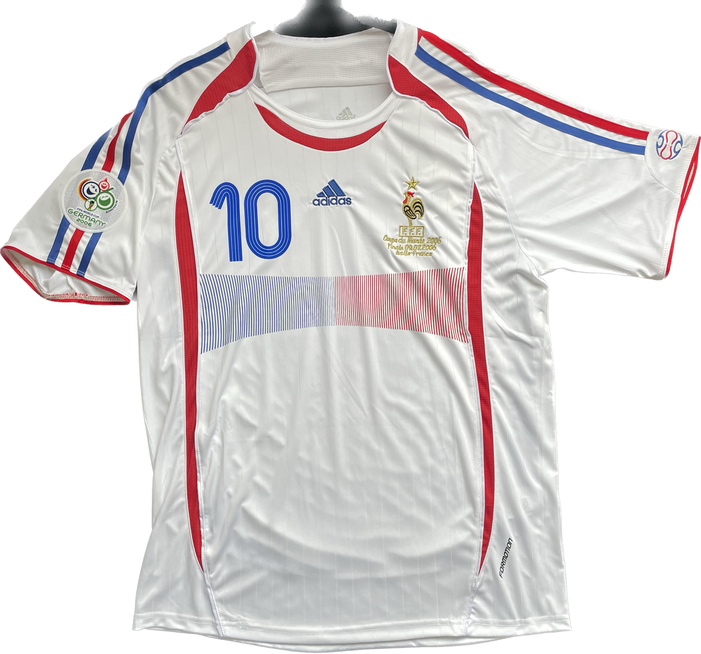 Retro Zinedine Zidane 2006/2007 Frankreich Auswärtstrikot