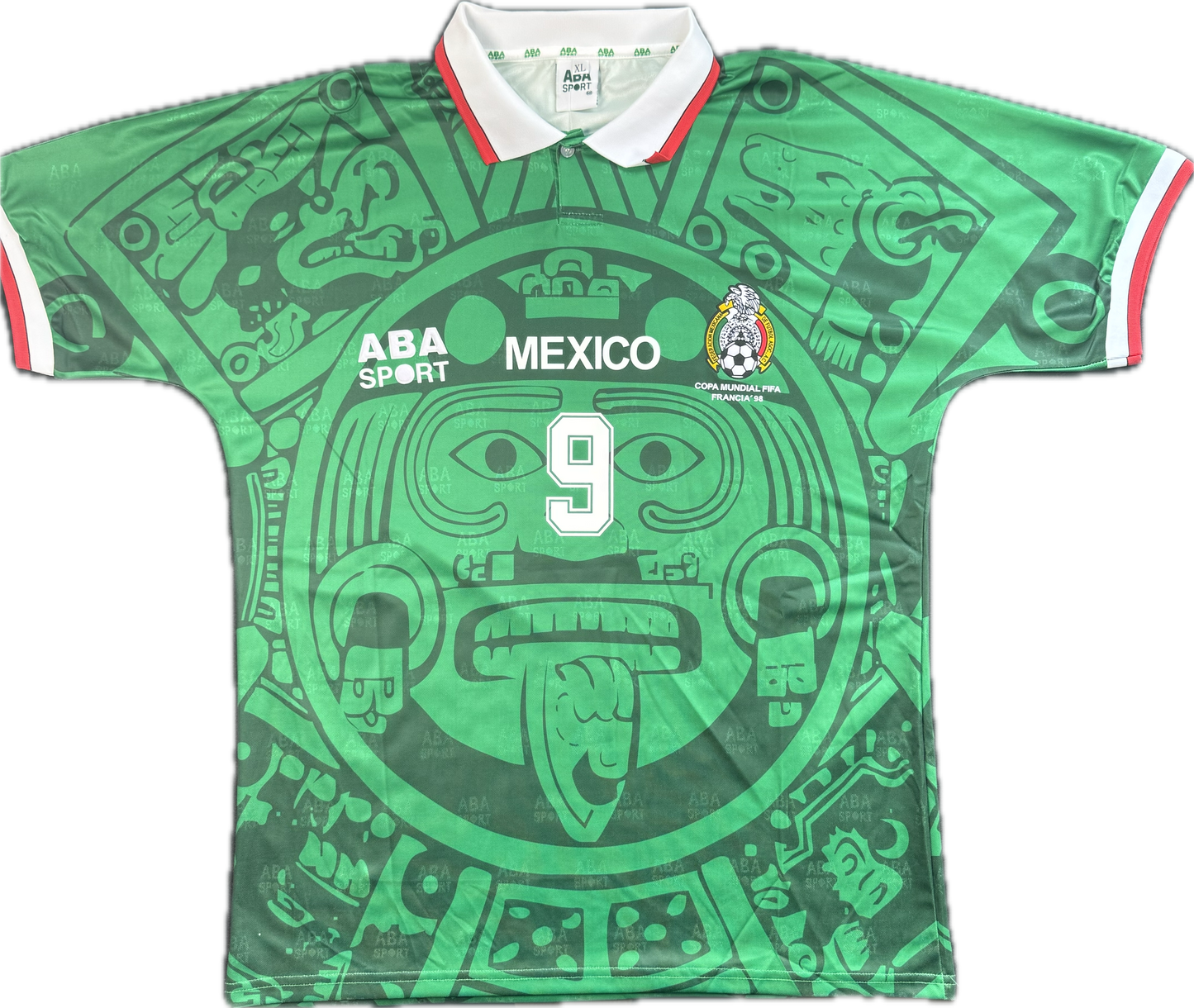 Camiseta retro Hugo Sánchez 1998 México local