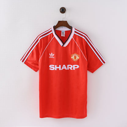 1989/90 Manchester United Home Jersey