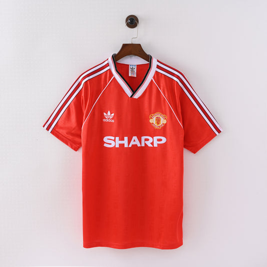 1989/90 Manchester United Home Jersey