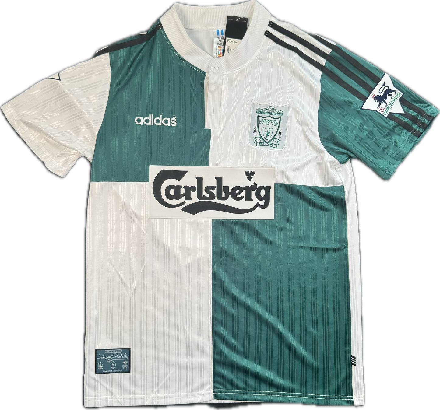 Retro Robbie Fowler 1995/1996 Liverpool Auswärtstrikot (#9)