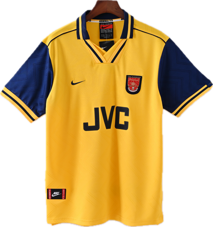 Dennis Bergkamp Arsenal 1996/1997 Away Jersey