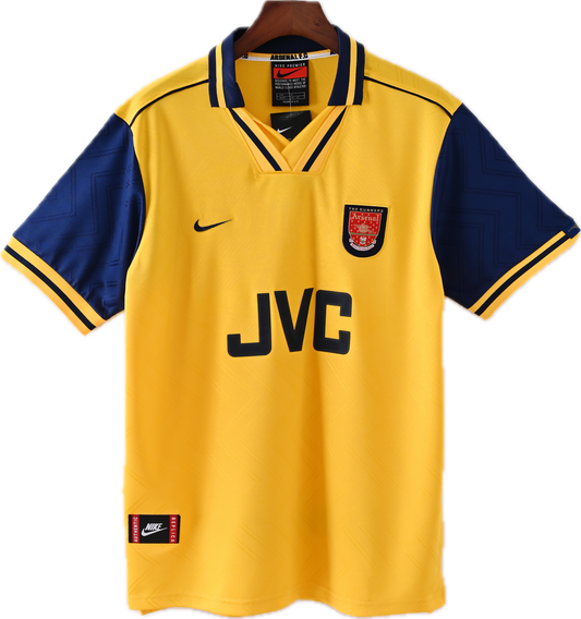Dennis Bergkamp Arsenal 1996/1997 Away Jersey