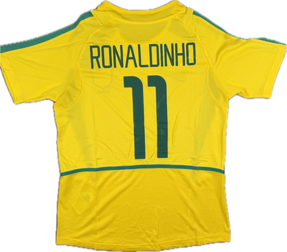 Ronaldinho Brazil 2002 World Cup Jersey