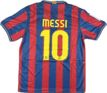 Lionel Messi Barcelona 2009/2010 Home Jersey