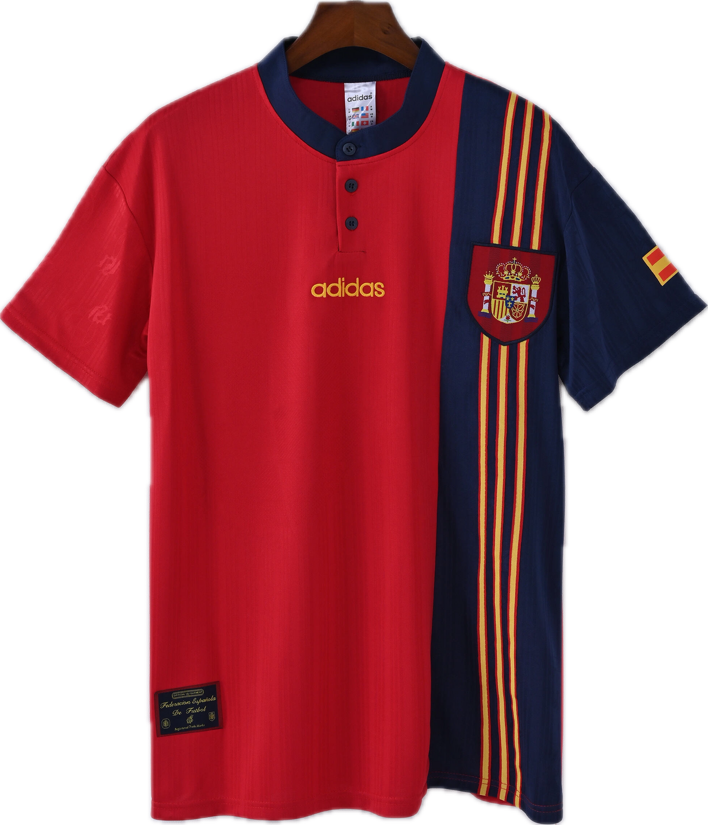 1996 Spain Home Jersey