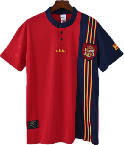 1996 Spain Home Jersey