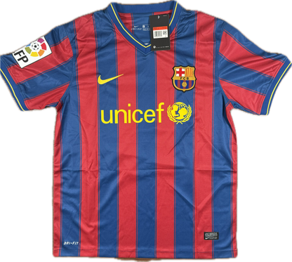 Lionel Messi Barcelona 2009/2010 Home Jersey