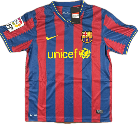Lionel Messi Barcelona 2009/2010 Home Jersey