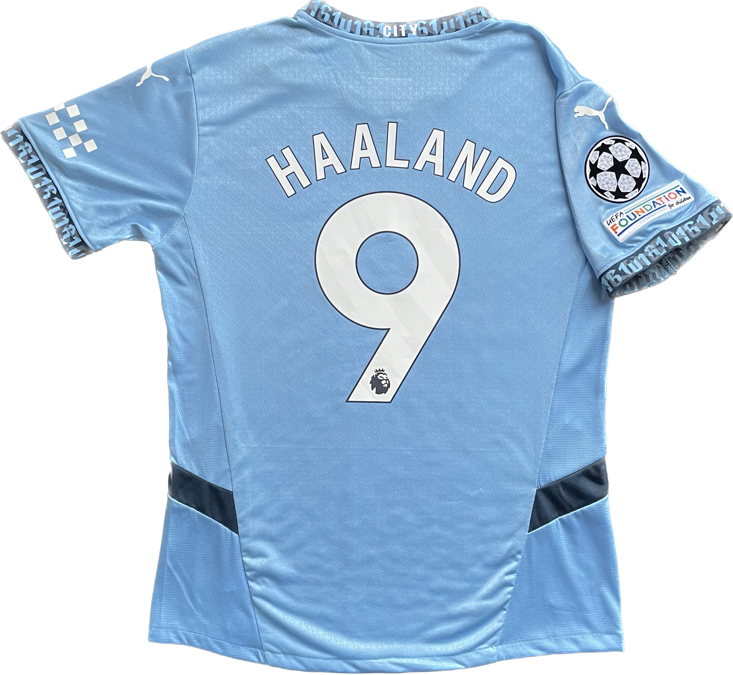 Camiseta de local del Manchester City de Erling Haaland 24/25