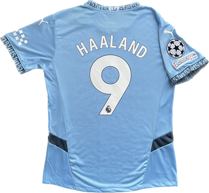 Camiseta de local del Manchester City de Erling Haaland 24/25