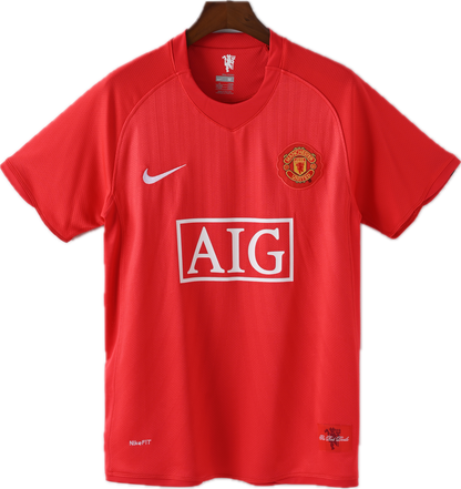Cristiano Ronaldo Manchester United 2007/2008 Home Jersey