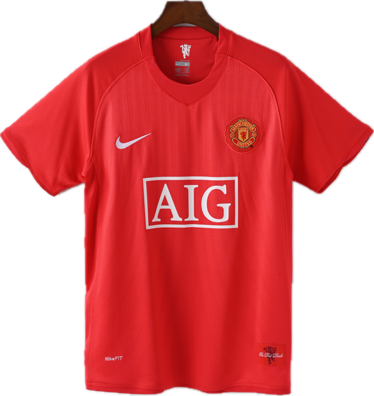 Cristiano Ronaldo Manchester United 2007/2008 Home Jersey
