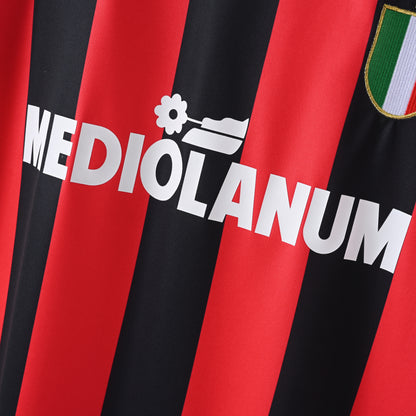Marco van Basten AC Milan 1989/1990 Home Jersey