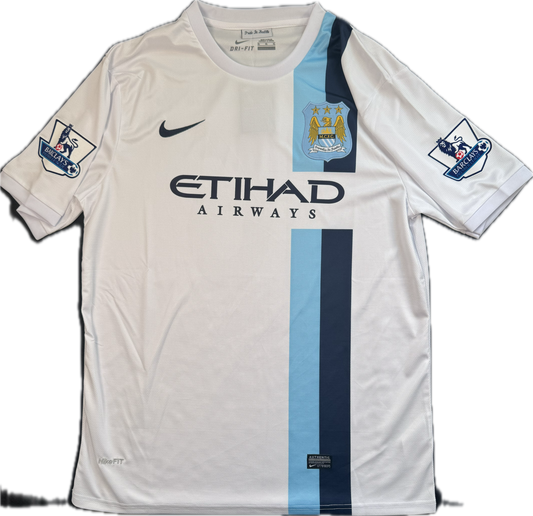 Retro Sergio Agüero 2013/2014 Manchester City Drittes Trikot (#16)